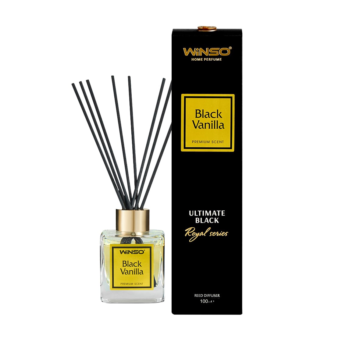 Аромадифузор Winso Ultimate Black Black Vanilla, 100 мл