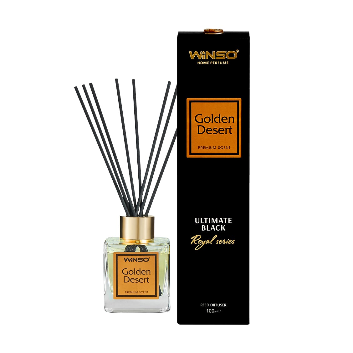 Аромадифузор Winso Ultimate Black Golden Desert, 100 мл