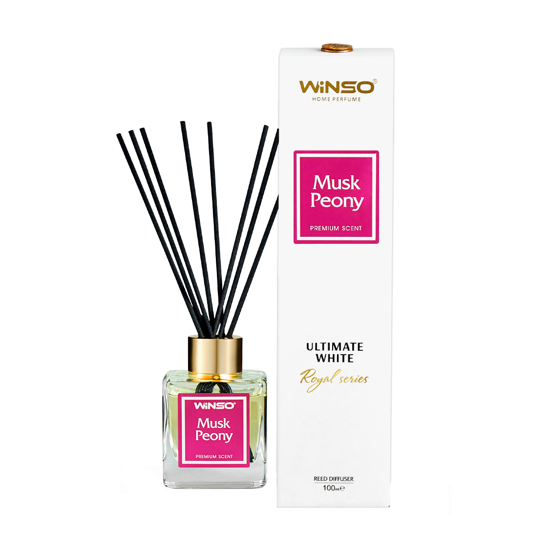 Аромадифузор Winso Ultimate White Musk Peony, 100 мл